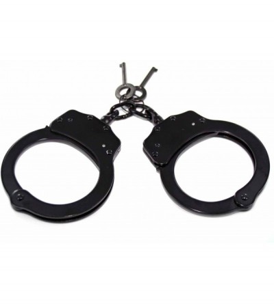 Restraints Professional Grade Police Edition Heavy Duty Security Handcuffs Steel Double Lock with case - BLACK - CE187YR6W8A ...