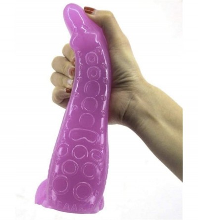 Anal Sex Toys Simulated Squid Tentacle Animal Dildo G Point Anal Plug Sex Toys for Women Masturbation-Purple - Purple - CL18I...