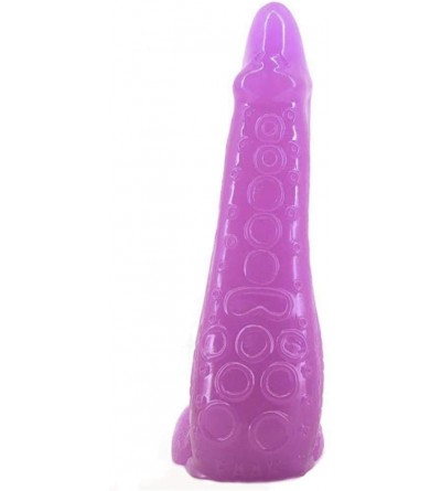 Anal Sex Toys Simulated Squid Tentacle Animal Dildo G Point Anal Plug Sex Toys for Women Masturbation-Purple - Purple - CL18I...