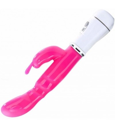 Vibrators Sex Toys-G-spot Massage Sticks Waterproof Multispeed Rabbit Dildo Vibrator for Women (Red) - Red - CQ18566TMOS $9.41