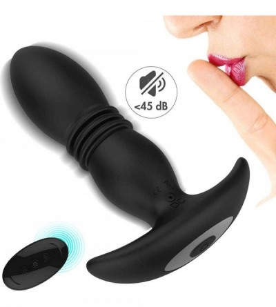 Vibrators Thrusting Anal Vibrator Sex Toy Prostate Massager for Men 7 Thrusting Actions Vibration Modes- Wearable Anal Thrust...