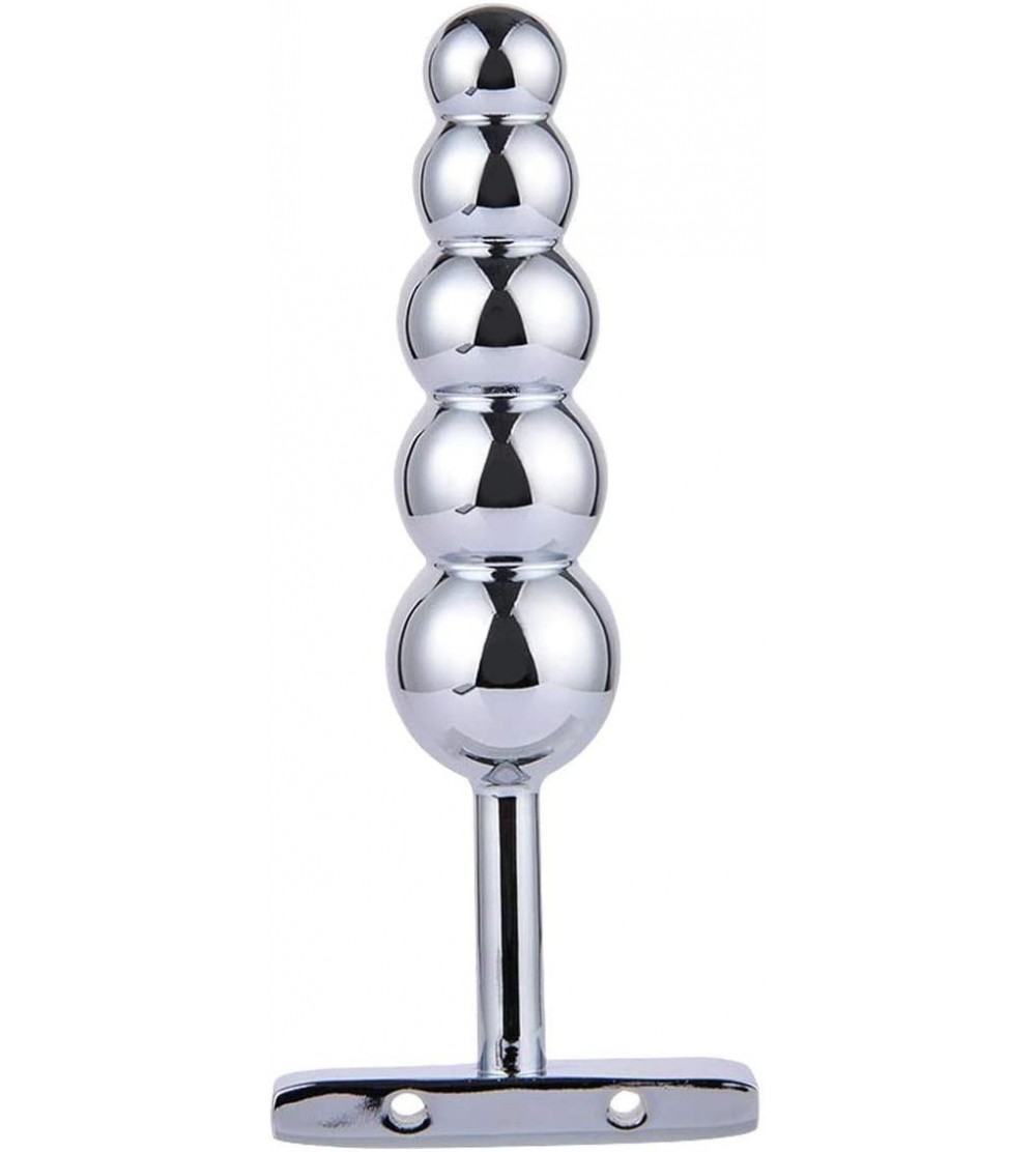 Anal Sex Toys Metal Anal Beads- Gradual Butt Plug Anal Trainer Toys with T Handle- Fetish Kinky Sex Tools for Couple Lover - ...