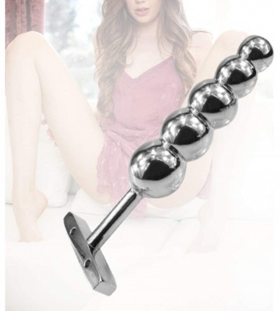 Anal Sex Toys Metal Anal Beads- Gradual Butt Plug Anal Trainer Toys with T Handle- Fetish Kinky Sex Tools for Couple Lover - ...