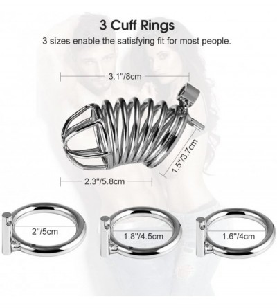 Chastity Devices Chastity Cage (Silvery) - Silvery - CC199S4800Y $27.88