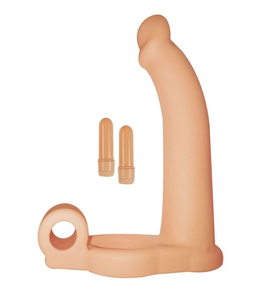 Penis Rings Double Penetrator Studmaker Cockring- Flesh- 7.02 Ounce - Flesh - CK12LJH0K31 $20.66