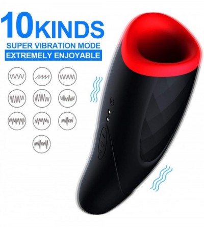 Male Masturbators Oral Silicone Põckët Püssý Kit Tõy for Male Games Sec Tôys for Men Sückịng Vịbrạting Waterproof Massage Cup...