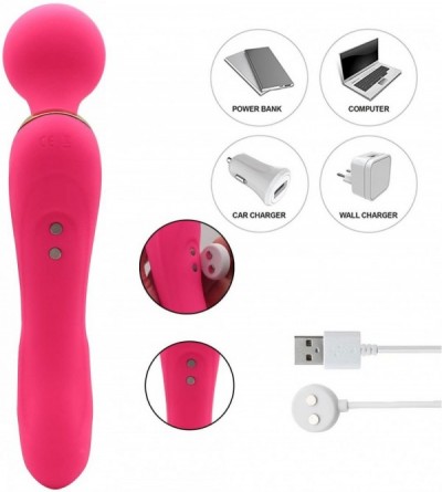 Vibrators Whisper Quiet G Spọt Vịbrạtor Treat Vibration with USB Cable Rechargeable Waterproof for Sê-x-Handheld Toy Electric...