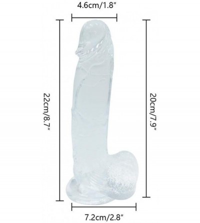 Dildos Realistic Dildos-8.9 Inch- Body-Safe Material Lifelike Huge Penis with Strong Suction Cup for Hands-Free Play for Wome...