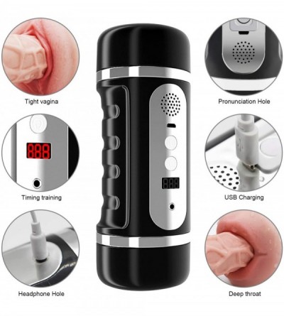 Male Masturbators Sexy Toysfor Man Pocket Adullt Toy for Man Pleasure Automatic Sucking Toys for Men Handsfree Sleeve Stroker...