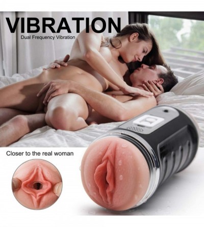 Male Masturbators Sexy Toysfor Man Pocket Adullt Toy for Man Pleasure Automatic Sucking Toys for Men Handsfree Sleeve Stroker...