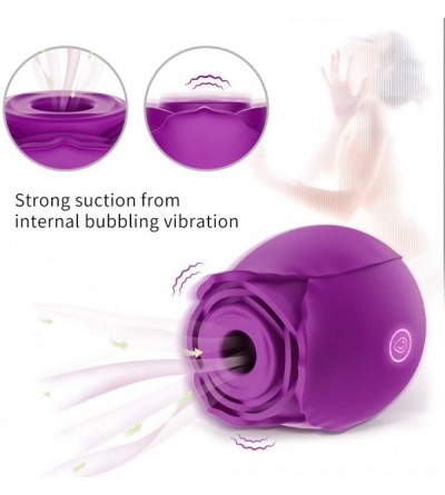 Vibrators Clitoral Sucking Vibrator with 7 Intense Suction- Rechargeable Waterproof Clit Sucker Nipple Stimulator Sex Toys fo...