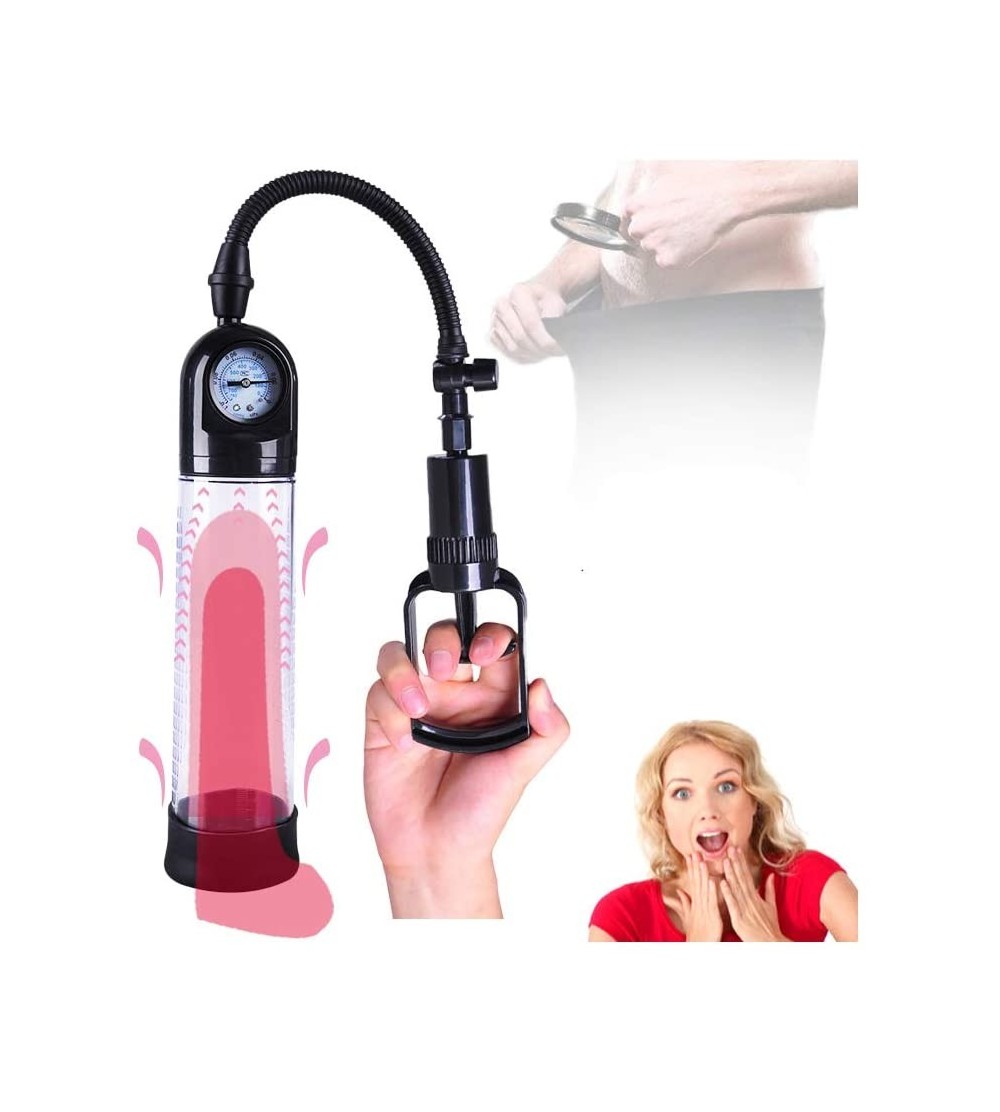 Pumps & Enlargers Men Vacuum Pump Delay Training Device for Men to Exerise to Be Confidence - C3199U252S4 $22.38