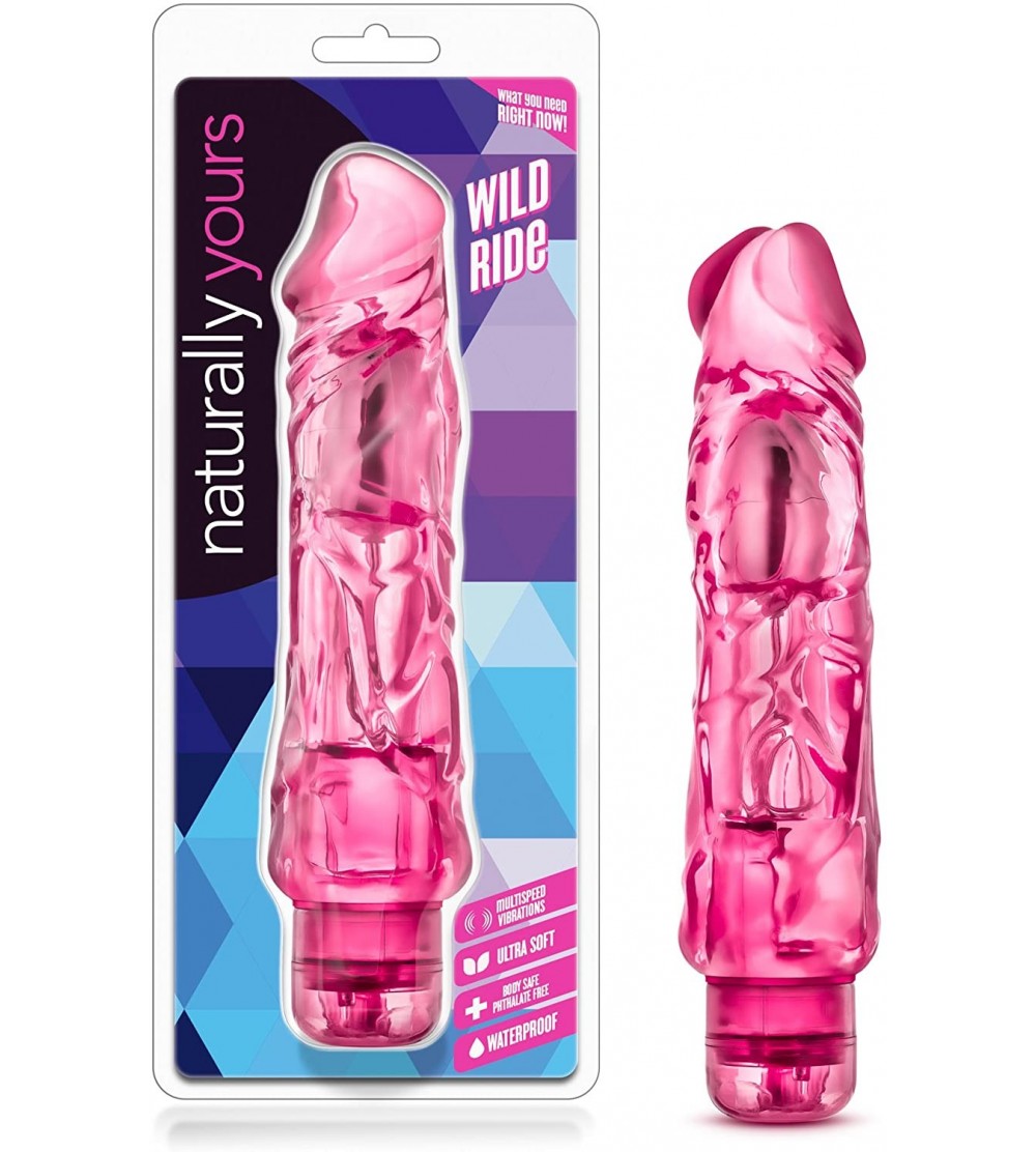 Vibrators 9" Soft Large Thick Realistic Vibrating Dildo - Multi Speed Powerful Vibrator - Waterproof - Sex Toy for Women - Se...