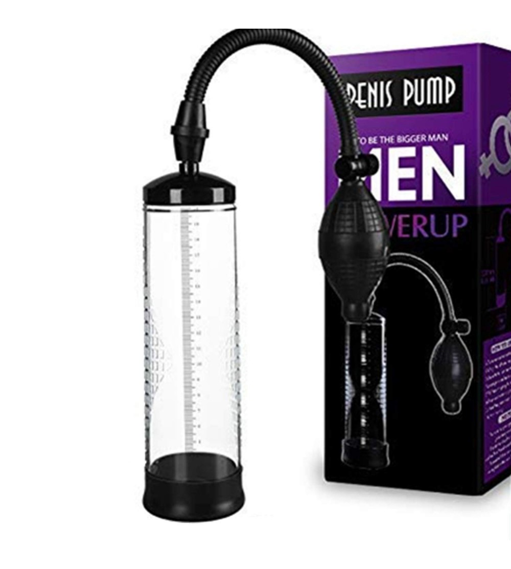 Pumps & Enlargers Powerful P~nnìs Training Pump Men Vacuum Pump P~nnìs Extension Enlargers with Soft TPE Sleeve Manual Operat...