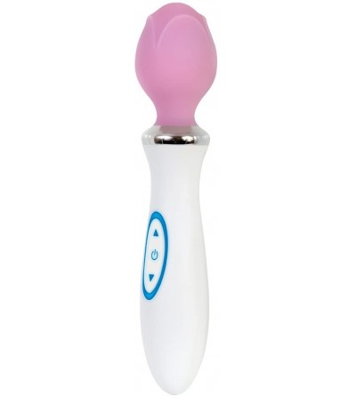 Vibrators Luminous Love Bud Rose Rechargeable Vibrator- Pink- 8.5 Inch - CC12GYXF5ML $38.85