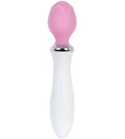 Vibrators Luminous Love Bud Rose Rechargeable Vibrator- Pink- 8.5 Inch - CC12GYXF5ML $38.85