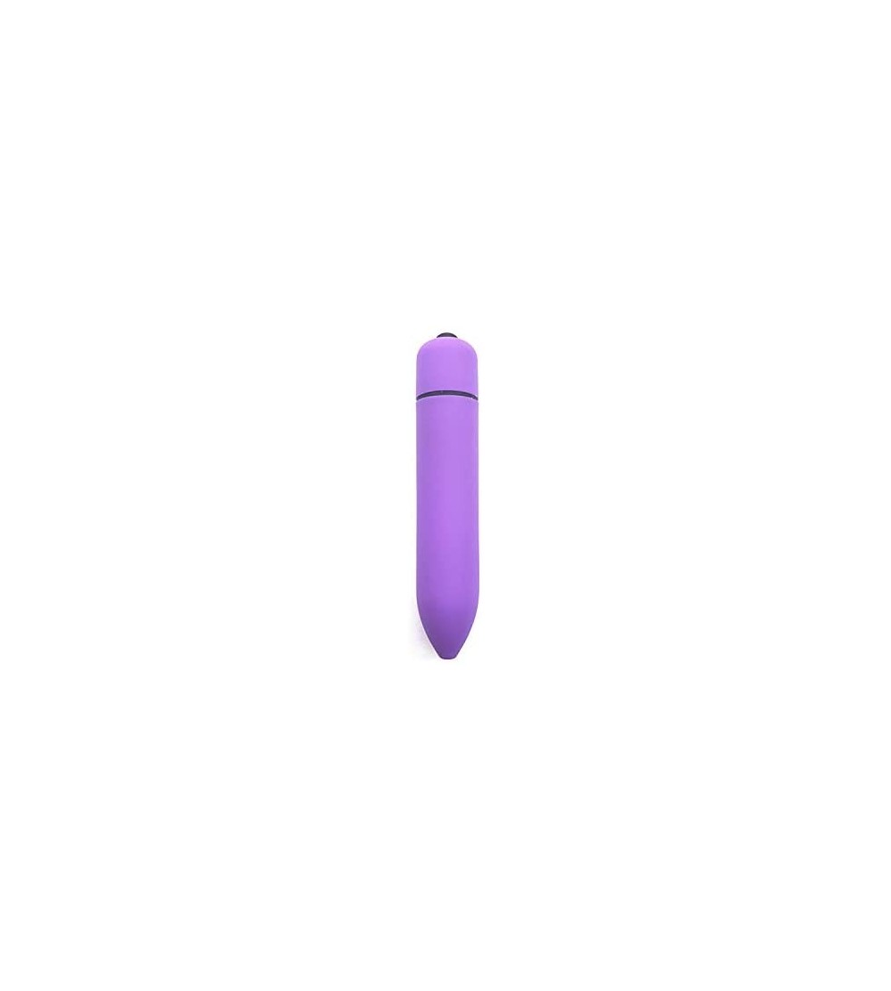 Vibrators Waterproof 10 Frequency Mini Bullet Vibrador for Female Adult Pleasure Vibrating Rod Women Toy (Purple) - Purple - ...