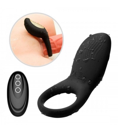 Penis Rings Relax Toy Pennis Ring for Men Strong Vibrating Penis Ring with Testicular Ring Vibration Mode for Men Longer Last...