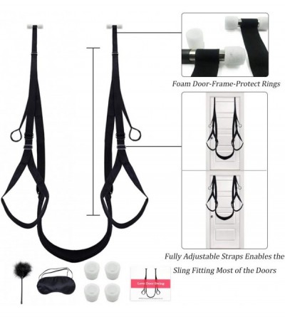 Sex Furniture Door Sex Swing for Adult Slings and Swings Restraint Bondage Kit for Couples with Adjustable Straps Toy Play - ...