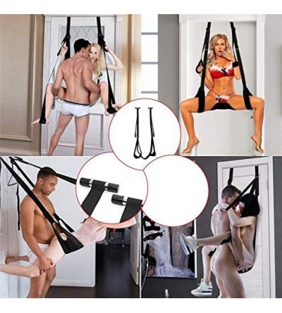 Sex Furniture Hanging on Door Swing Love Swing for Couples Adult Indoor Swing Door Hanging Women - CK19EE5CRWM $12.60