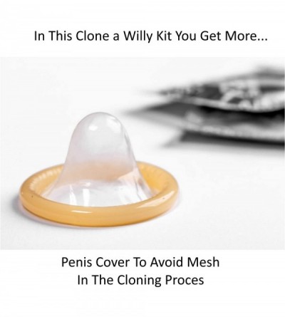 Dildos Clone A Willy Kit with - Vibrator - Penis Cloning - Home Made Dildo Kit - Includes Easy to Follow Instructions - Silic...