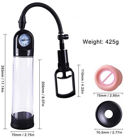 Pumps & Enlargers Male Training Suction Growth Vacuum Pump Men Stronger Erêctīons Tool-Couple's Pleasure Device - C019I2MGANM...