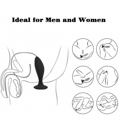 Anal Sex Toys Anal Training Butt Plug Kit- 3pcs Silicone Anal Sex Toy with Suction Cup for Beginner & Advancer - CX19GIXAQZM ...