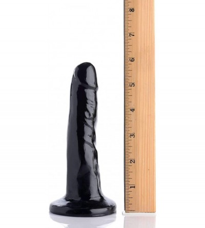 Vibrators Slim Dildo- Flesh- 6 Inch - Flesh - CS12NZ5F444 $9.93