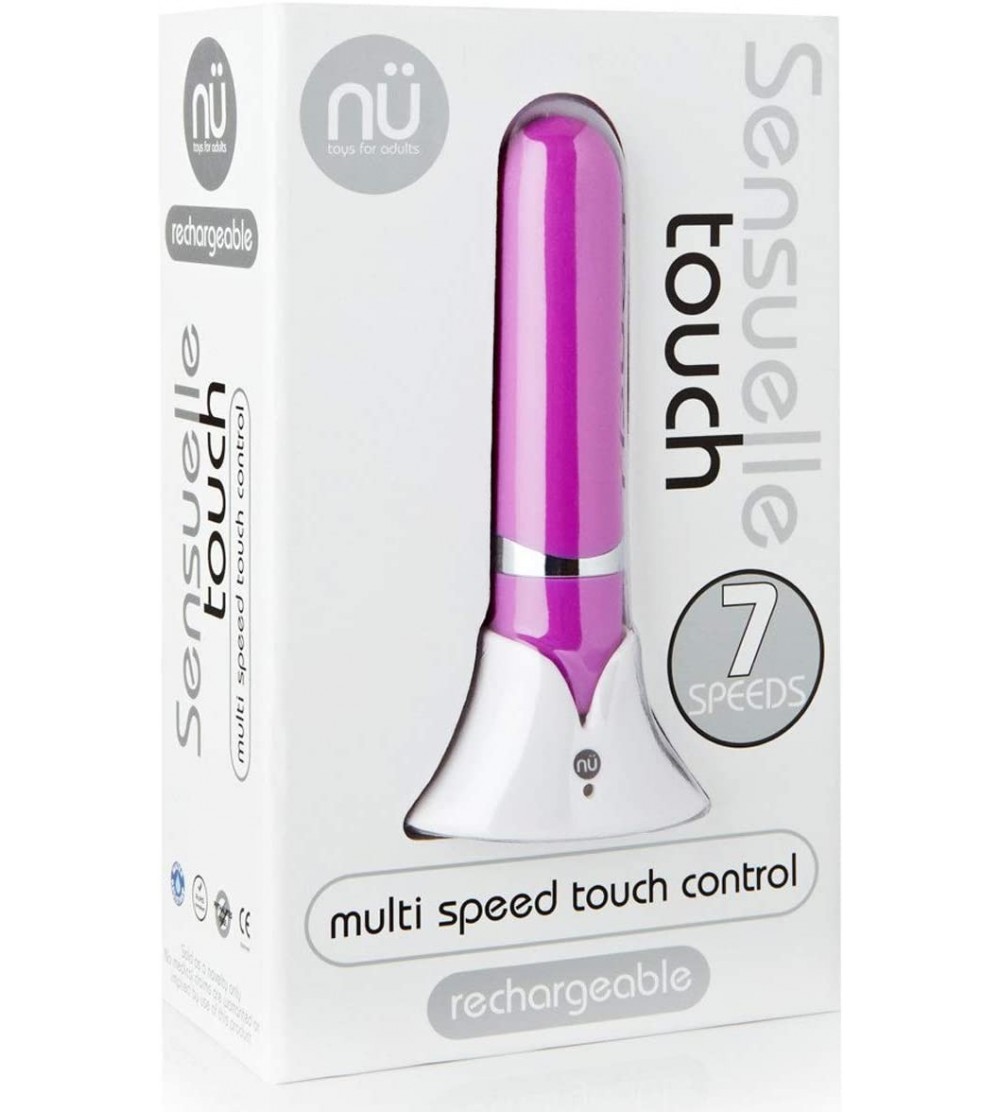 Vibrators Touch Rechargeable 7 Speed Bullet- Purple - CK11JG6MIUL $25.09