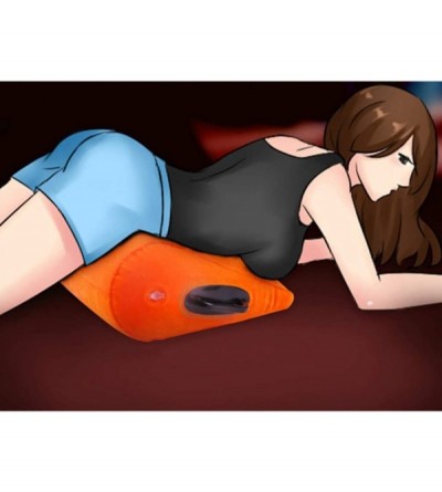 Sex Furniture Love Furniture Positions Pillow Restraints Relaxing Toy Massage Sexy Orange - CO19G2A98H7 $14.62