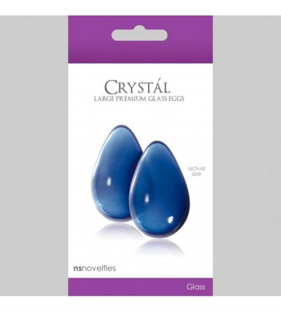 Vibrators Glass Kegel Eggs - Glass Ben Wa Balls - C511GQOECCN $21.23