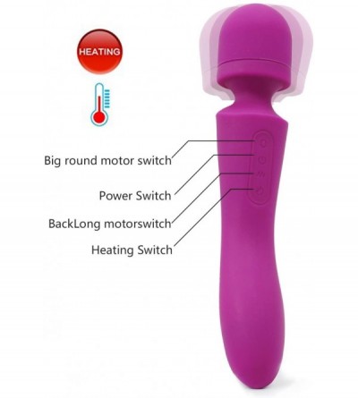 Vibrators 2020 Heating Style G Spọt Ðịldǒ Vịbrạtor- Thrụstịng Rotatịng Vịbarạter for Womẹn -Rechargeable for Stịmulatịon Mạss...