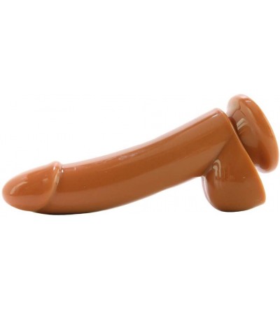 Vibrators Elements- 4" Dildo- Brown - Brown - CC18LZ7TC4S $24.90