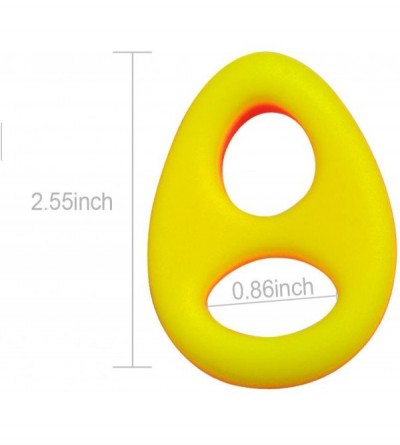 Penis Rings Silicone Dual Penis Ring- Premium Stretchy Longer Harder Stronger Enhancer Cock Ring- Male Dream Essentials Sex T...