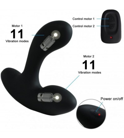 Anal Sex Toys Anal Plug Vibrator Male Prostate Massager Waterproof Personal Electric Massager Anal Sex Toys for Men and Coupl...