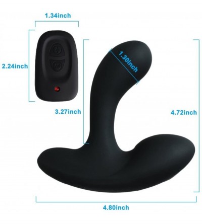 Anal Sex Toys Anal Plug Vibrator Male Prostate Massager Waterproof Personal Electric Massager Anal Sex Toys for Men and Coupl...