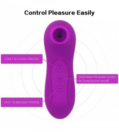 Vibrators Clitoris Sucking Vibrator for Women - Rechargeable Nipples Suction Stimulator with 10 Modes- Waterproof Adult Sex T...