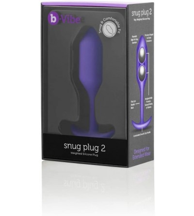 Anal Sex Toys Snug Plug 2 - Precision Shaped- Snug & Comfortable Fit Plug That Provides A Sensual Feeling of Fullness (Insert...