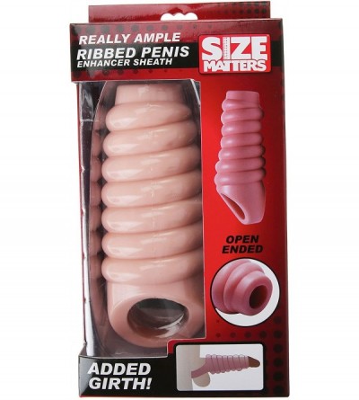 Pumps & Enlargers Really Ample Ribbed Penis Enhancer - CC12719OIGL $9.93