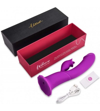 Vibrators Thrusting Tongue Vibrator with Powerful Thrusting Actions 10 Vibration Modes for G Spot Clitoris Stimulation- Water...