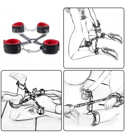 Restraints Restraints for Sex- 10 Pcs BDSM Toys Leather Bondage Sets Restraint Kits Sex Things for Couples Lovers Sex Games -...