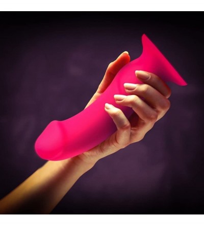 Dildos Adult Toys - Suction Cup Dildo and Strapon Adult Sex Toy - Dildo for Women- Men and Couples (The BOSS Pink) - The Boss...