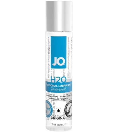 Vibrators 9" Vibrating Black Dildo and JO H20 Water Based Lube (1 oz.) - CW18E0XQA60 $24.70