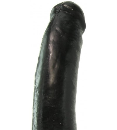 Vibrators 9" Vibrating Black Dildo and JO H20 Water Based Lube (1 oz.) - CW18E0XQA60 $24.70