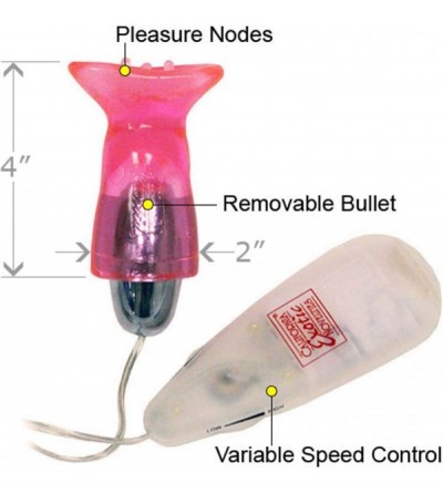 Vibrators Pussy Pleaser Vibrating Suction Cup - CK119XFR2MJ $17.09