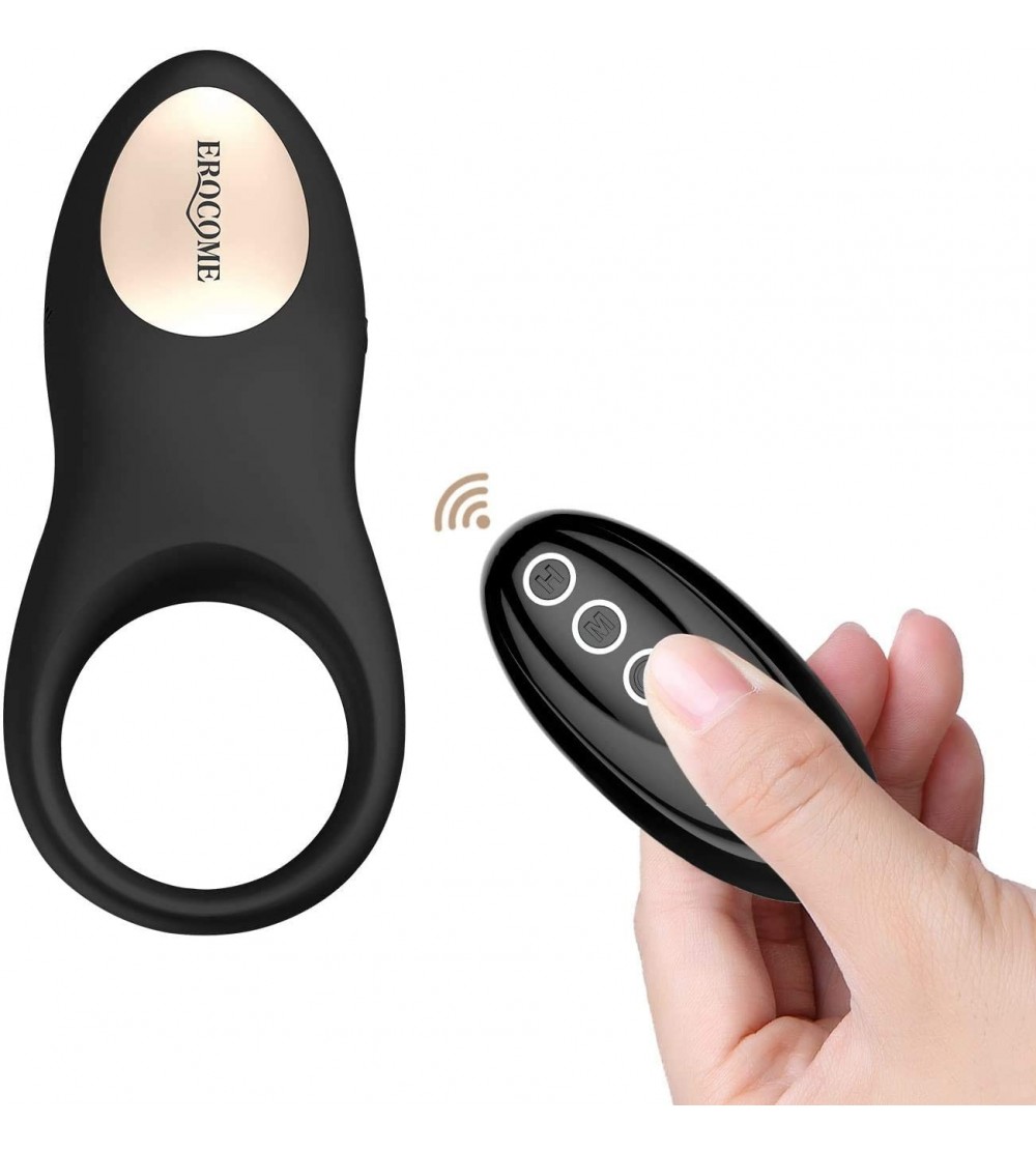 Penis Rings Healthy Silicone Vibrating Cock Ring - Waterproof Rechargeable Penis Ring Vibrator - Sex Toy for Male or Couples ...