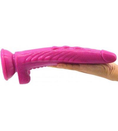 Dildos Animal Big Dildo Long Realistic Anal Plugs Long Crocodile Animal Penis for Men and Women Waterproof Adult Toy Cock (Pu...