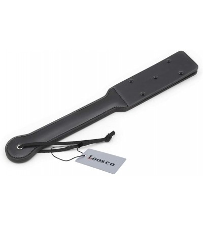 Paddles, Whips & Ticklers Handmade Pu Leather Paddle for Team Sports-Travel-Loveing - CN18IRO6K3W $11.64