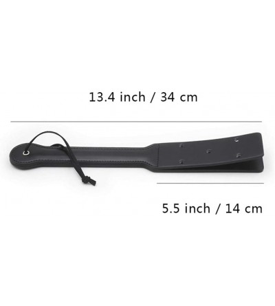 Paddles, Whips & Ticklers Handmade Pu Leather Paddle for Team Sports-Travel-Loveing - CN18IRO6K3W $11.64