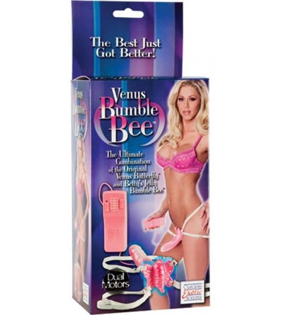 Vibrators Venus Bumble Bee Strap On Vibrator - CU11B6ERZ9P $28.14